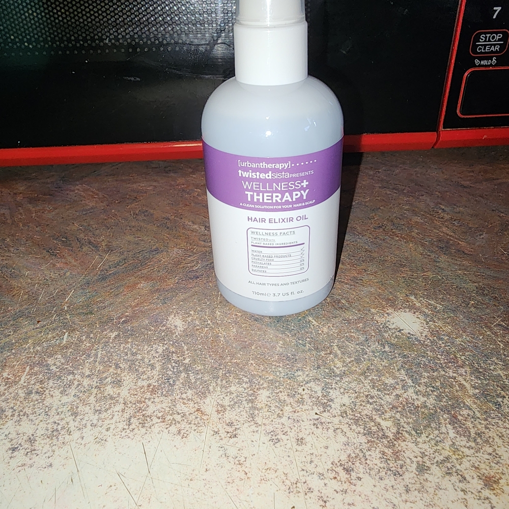 therapy Wellness Therapy Hair Elixir Oil - White and Purple